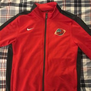 Nike Slam City Basketball Zip up Fleece Men's L